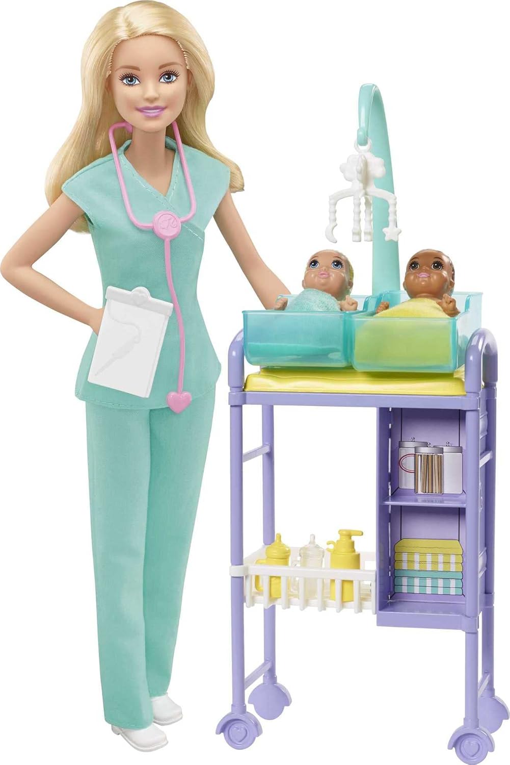 Barbie doctor discount doll with stethoscope