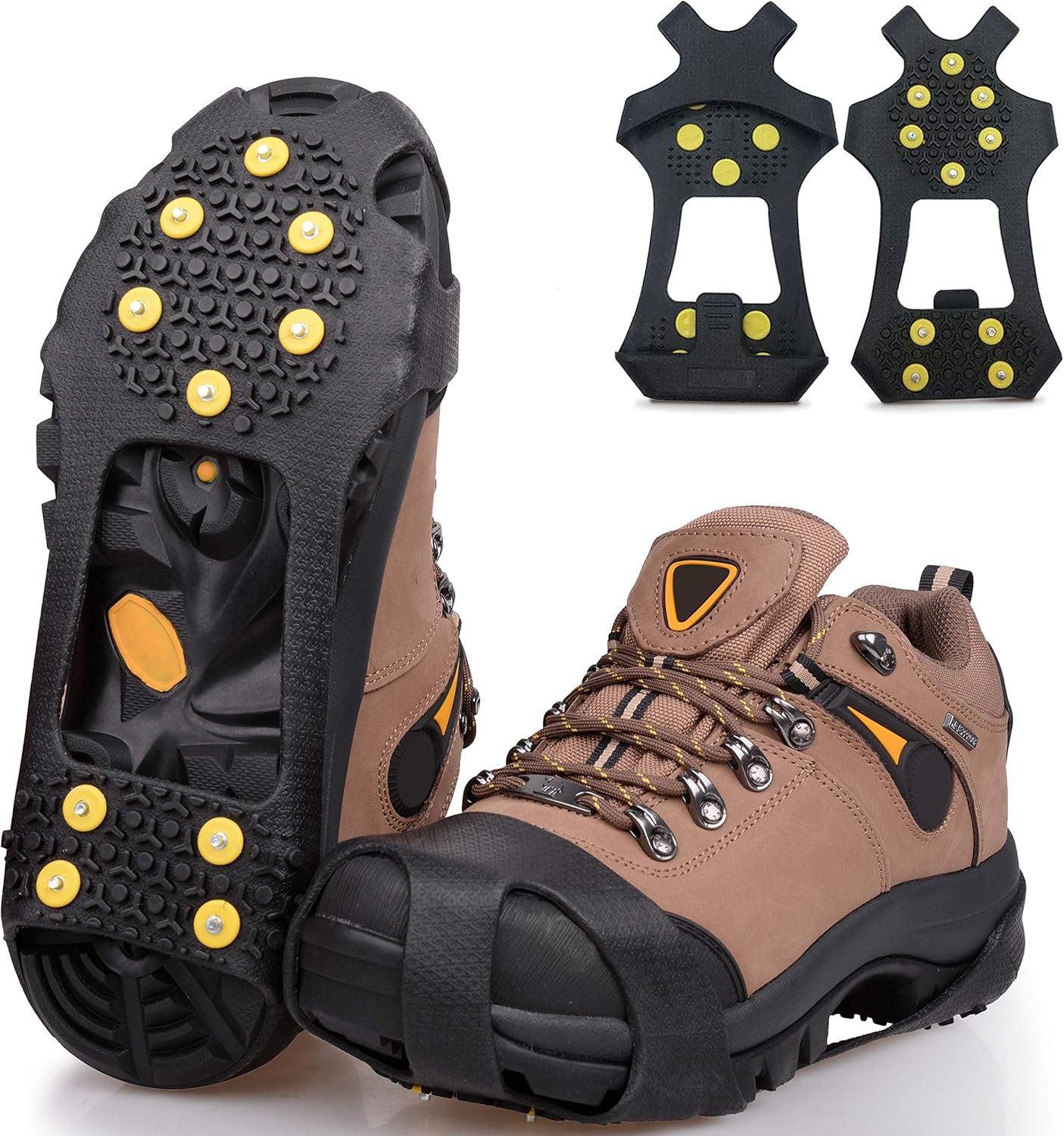 Winter Ice Cleats for Shoes Boots Slip on Traction Crampons