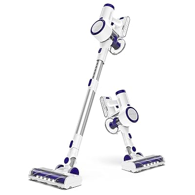 ORFELD Cordless Stick Vacuum Cleaner 20000Pa Powerful Suction Cordless Vacuum 200W Digital Motor Stick Handheld Vacuum with Unique Air Outlet