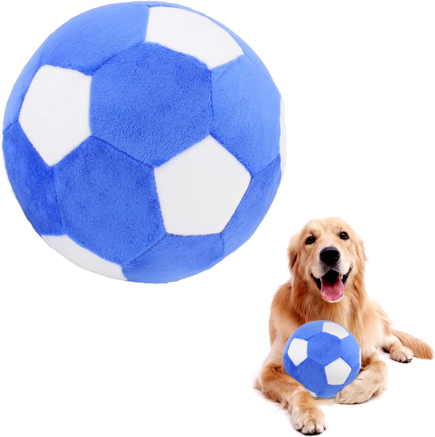 Soft soccer ball dog toy online