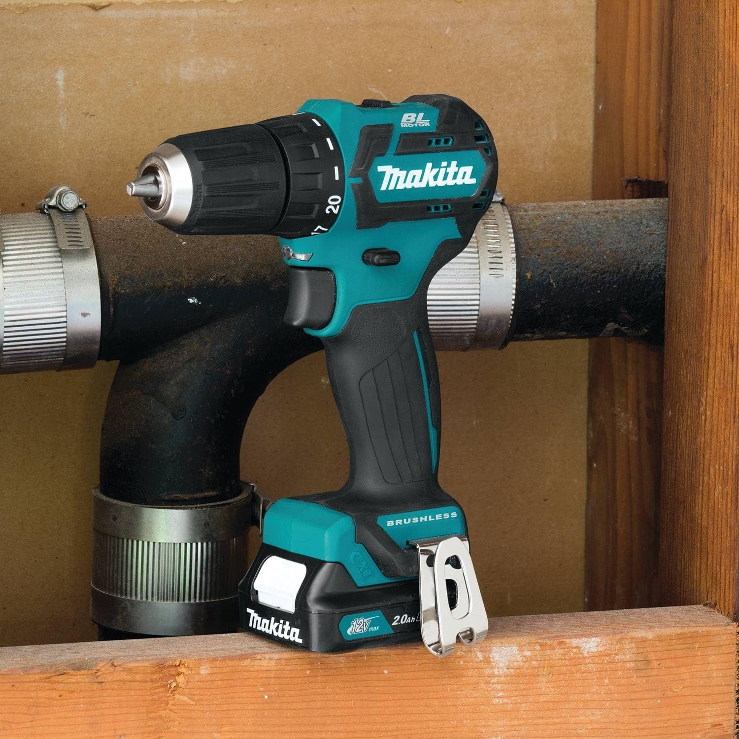 Makita 12V MAX CXT Cordless Driver Drill Kit with Brushless Motor 3 8 inch Chuck in Nepal at NPR 33451 Rating 5