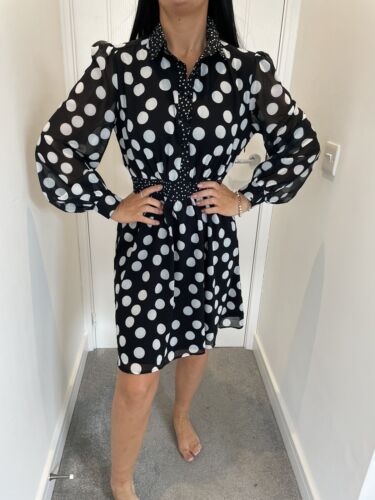 Polka dot best sale dress lipsy