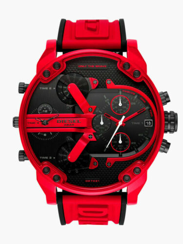 Diesel watch red discount colour