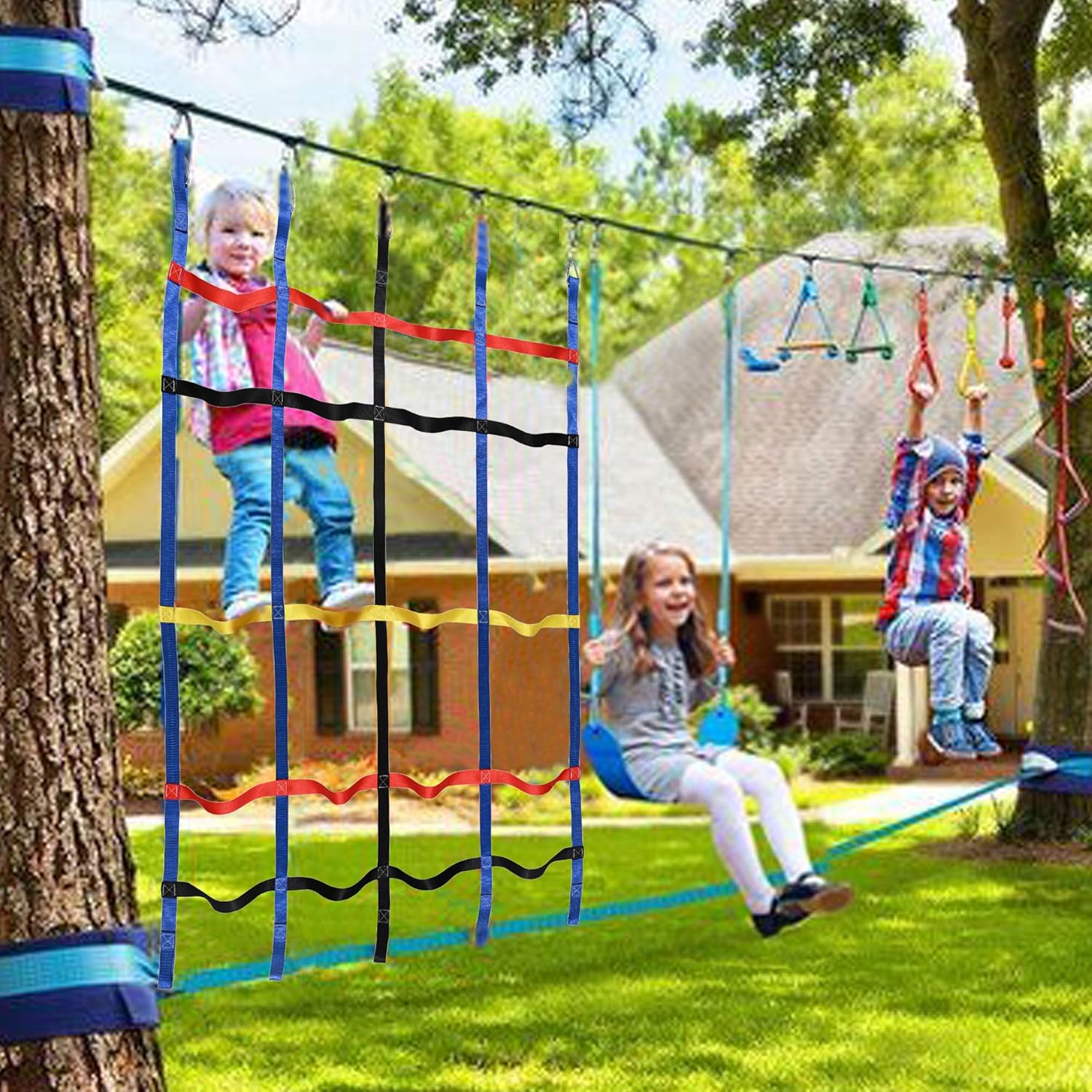 Buy MONT PLEASANT Climbing Net for Kids Climbing Cargo Net Outdoor ...