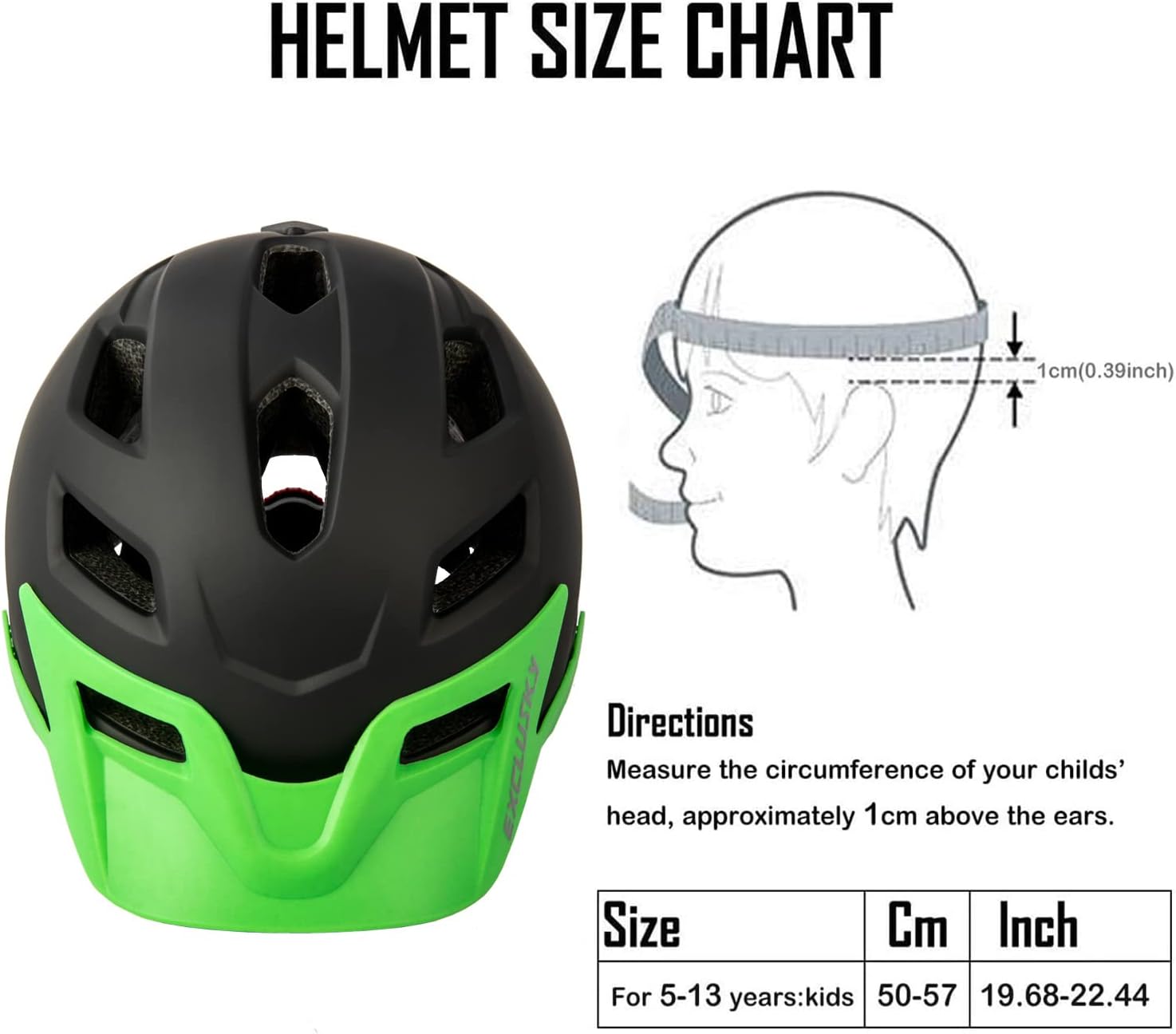 Measuring child's head for bike helmet hot sale