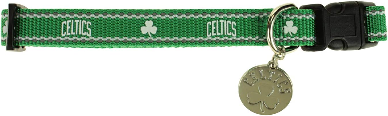 Celtics dog outlet collar