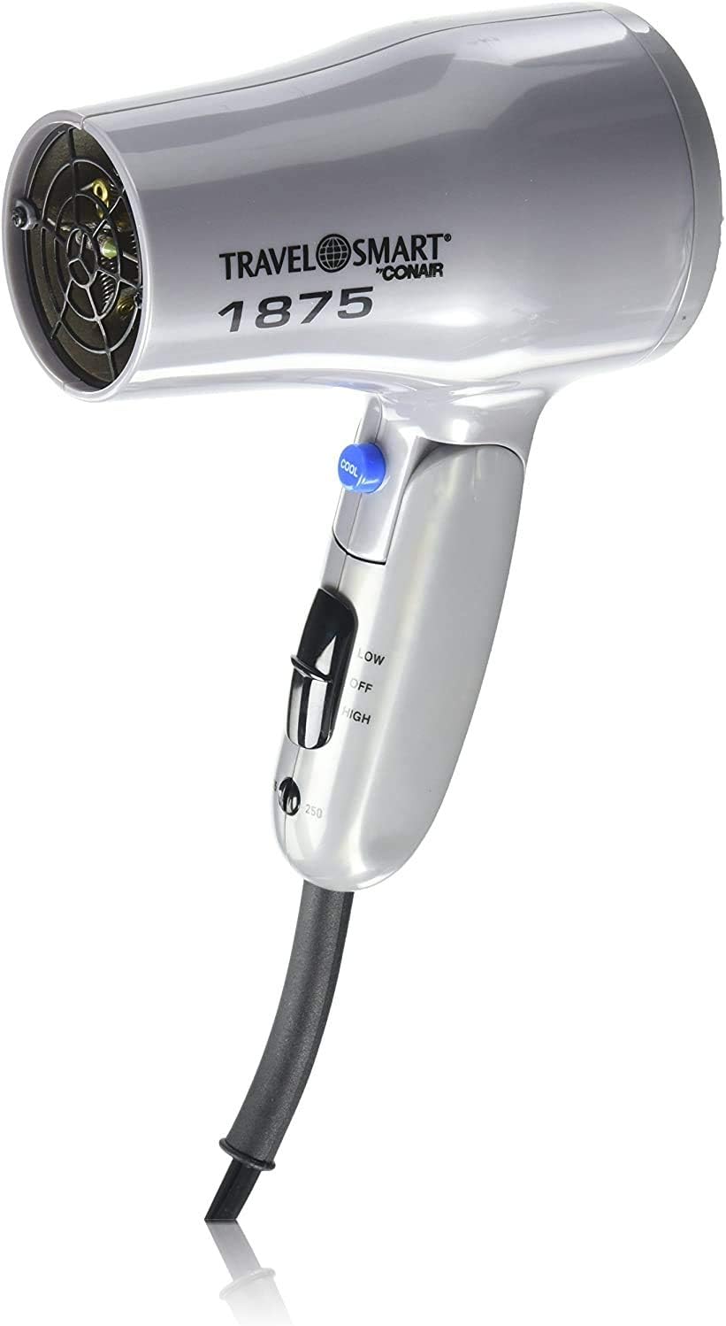 Conair 1875 Watt Dual Voltage Hair Dryer Silver Kuwait Ubuy