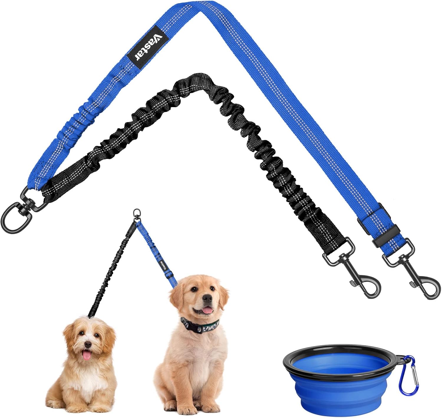 Caldwell's double dog leash for two dogs best sale