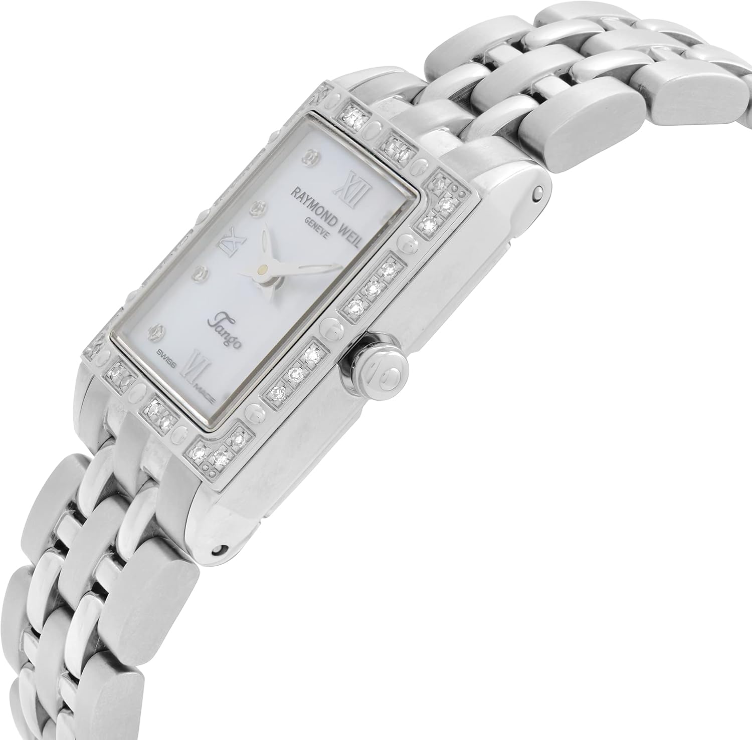 Raymond weil tango diamond ladies watch hot sale