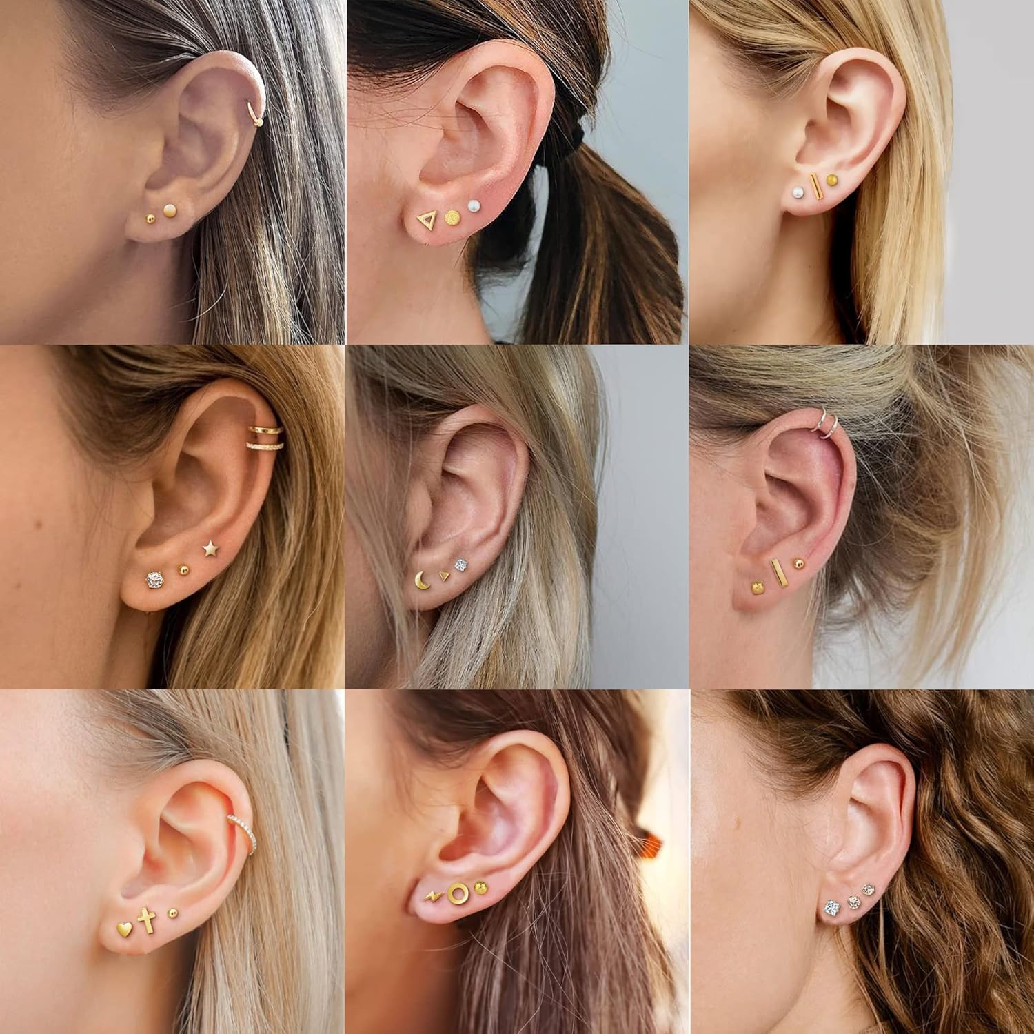 Tiny hot sale cartilage stud