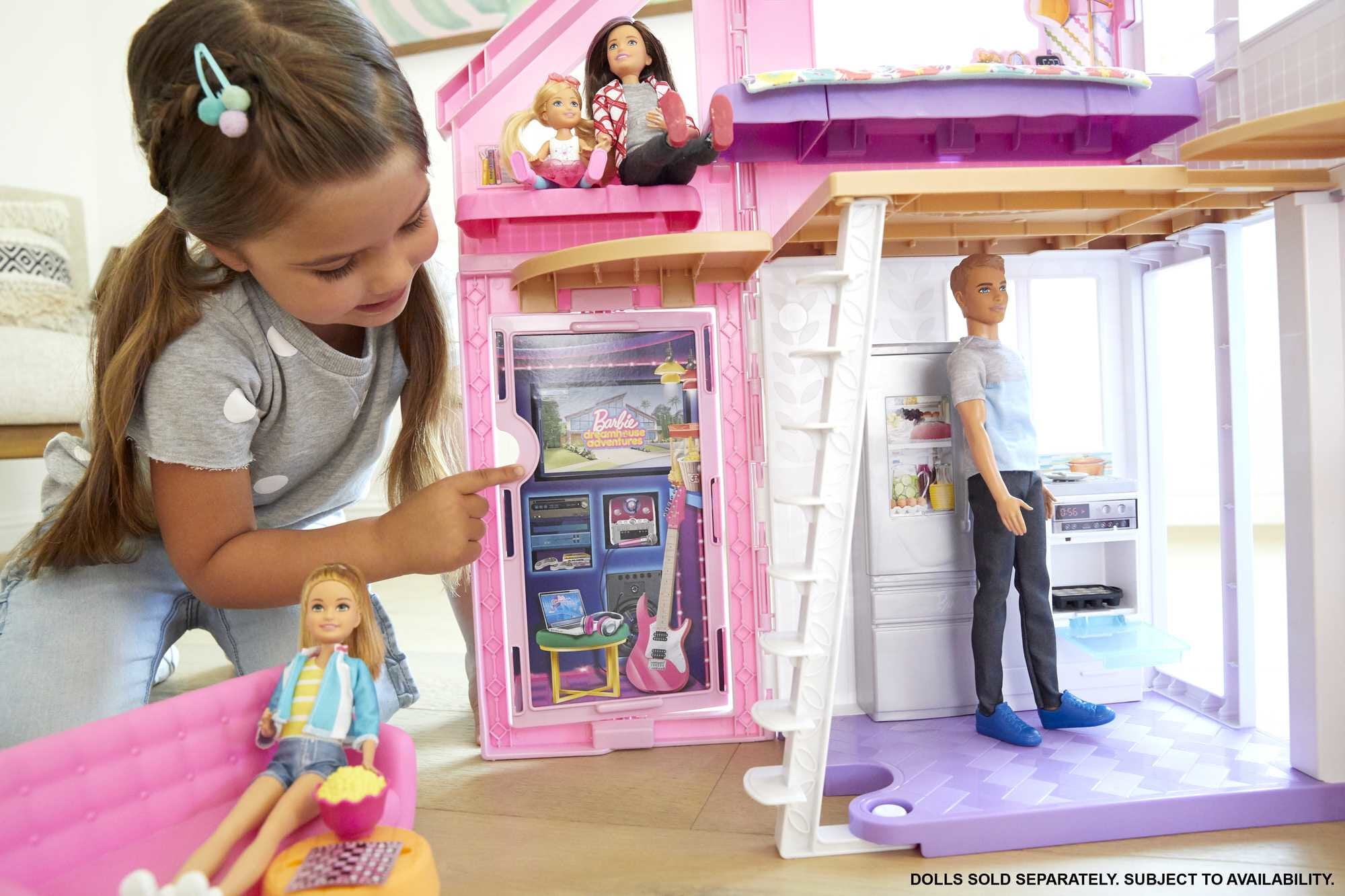 Barbie house hot sale baby