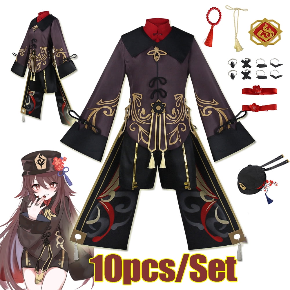 Hu Tao Cosplay Costume - Party Outfit For Genshin Philippines 