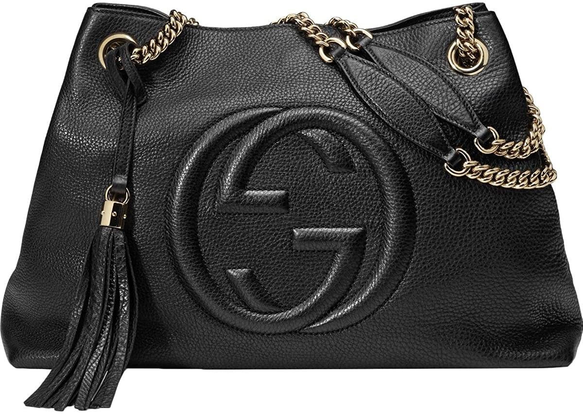 Gucci soho leather chain backpack hotsell