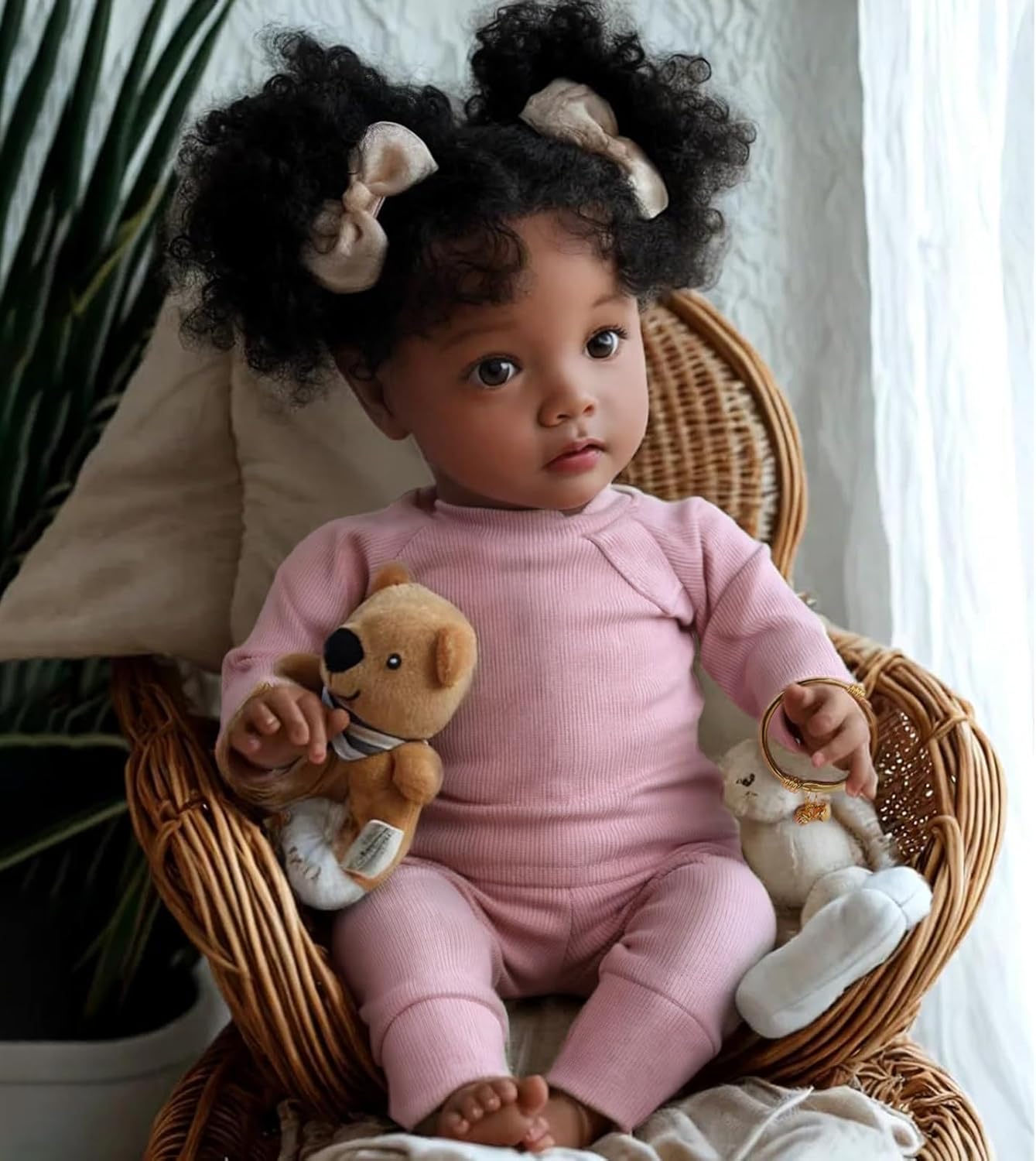 Real lifelike african american baby dolls online