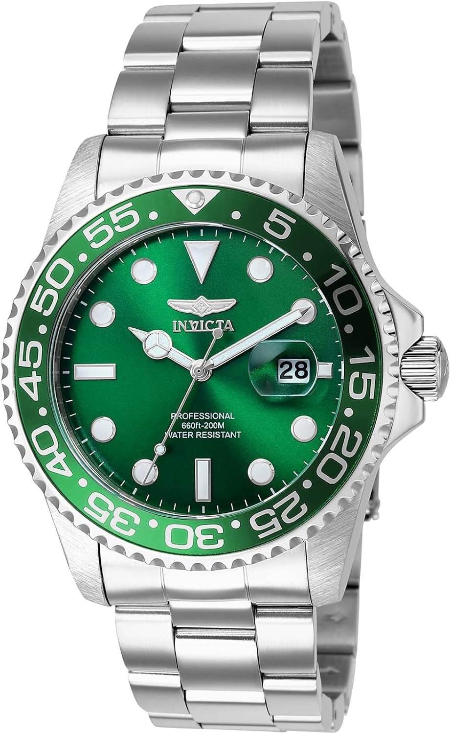 Invicta pro clearance diver green face